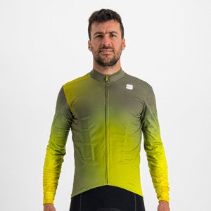 SPORTFUL Hosszú ujjú kerékpáros mez - ROCKET THERMAL - zöld
