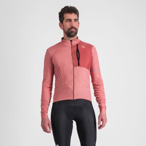 SPORTFUL Hosszú ujjú kerékpáros mez - SUPERGIARA THERMAL - rózsaszín