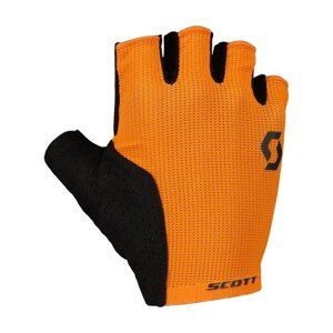 SCOTT Kerékpáros kesztyű rövid ujjal - ESSENTIAL GEL - narancssárga