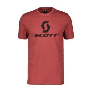 SCOTT Rövid ujjú kerékpáros póló - ICON - piros