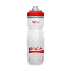 CAMELBAK Kerékpáros palack vízre - PODIUM® CHILL™ - fehér/piros