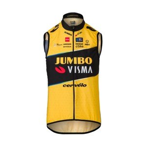 AGU Kerékpáros mellény - JUMBO-VISMA 2023 - fekete/sárga