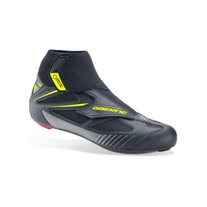 GAERNE Kerékpáros cipő - WINTER ROAD GORE-TEX - sárga/fekete
