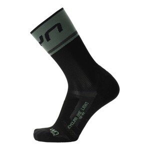 UYN Klasszikus kerékpáros zokni - ONE LIGHT - zöld/fekete