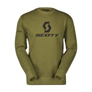 SCOTT Kerékpáros póló - ICON LS - zöld