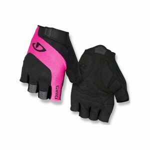 GIRO Kerékpáros kesztyű rövid ujjal - TESSA - fekete/rózsaszín