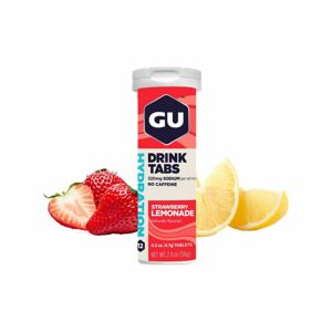GU Kerékpáros táplálékkiegészítő - HYDRATION DRINK TABS 54 G STRAWBERRY LEMONADE
