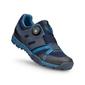 SCOTT Kerékpáros cipő - SPORT CRUS-R BOA - világoskék/kék