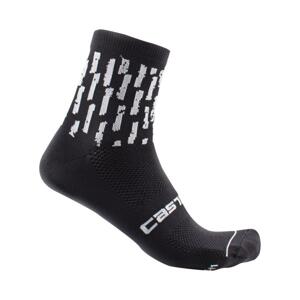 CASTELLI Klasszikus kerékpáros zokni - AERO PRO W - fekete