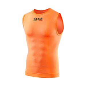 SIX2 Kerékpáros fehérnemű póló - SMX C - narancssárga