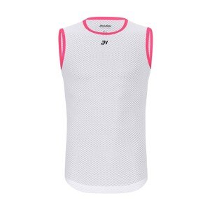HOLOKOLO Ujjatlan kerékpáros póló - AIR LADY - rózsaszín/fehér