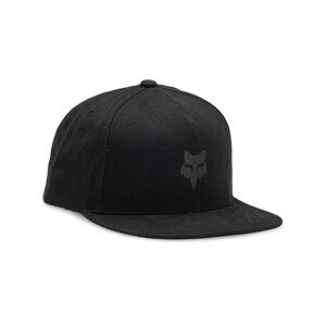 FOX Kerékpáros sapka - FOX HEAD SNAPBACK - fekete