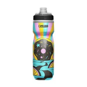 CAMELBAK Kerékpáros palack vízre - PODIUM® CHILL™ - fekete/kék/narancssárga/rózsaszín