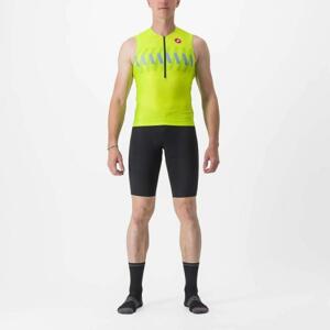 CASTELLI Rövid kerékpáros nadrág kantár nélkül - PREMIO SHORTS - fekete