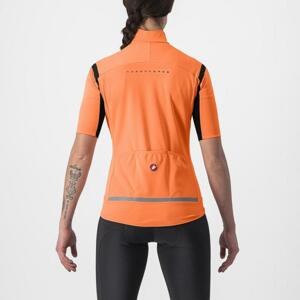 CASTELLI Rövid ujjú kerékpáros mez - GABBA RoS 2 W - narancssárga