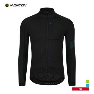 MONTON Kerékpáros dzseki béléssel - PRO JOES WINTER - fekete