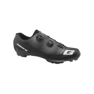 GAERNE Kerékpáros cipő - CARBON KOBRA MTB - fehér/fekete