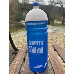 Ivópalack borntoswim shark water bottle kék