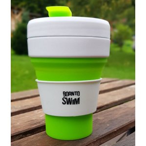Borntoswim pocket size foldable reusable cup zöld