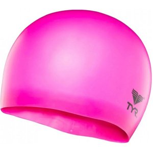 úszósapka tyr wrinkle-free silicone youth cap rózsaszín