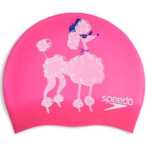 Gyermek úszósapka speedo slogan cap junior rózsaszín