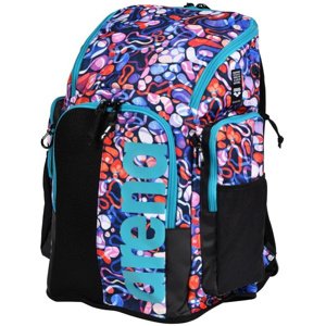 Arena spiky iii backpack 45 allover fekete/kék