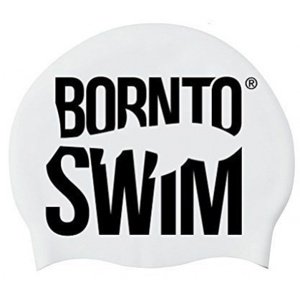 úszósapka borntoswim classic silicone fekete/fehér