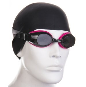 Arena zoom x-fit úszószemüveg fekete/rózsaszín