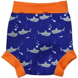 úszónadrág a legkisebbeknek splash about happy nappy shark orange s