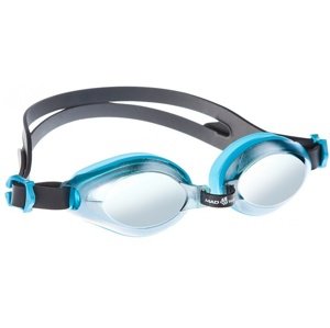 úszószemüveg mad wave aqua mirror junior világos kék