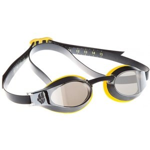 úszószemüveg mad wave x-look mirror racing goggles sárga
