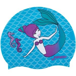 Finis mermaid silicone cap paradise kék