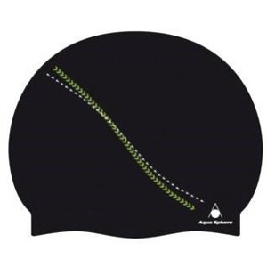 úszósapka aqua sphere dakota cap fekete/zöld