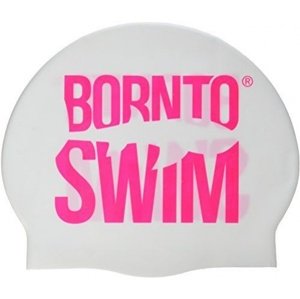 úszósapka borntoswim classic silicone pink/clear