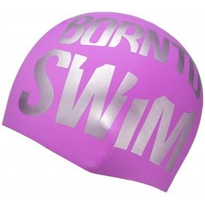 úszósapka borntoswim seamless swimming cap lila