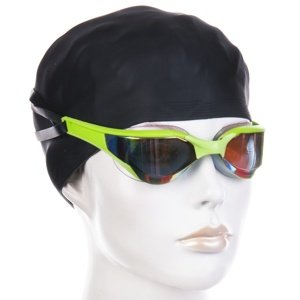 úszószemüveg mad wave razor rainbow goggles fekete/zöld