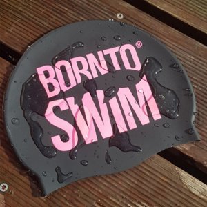 úszósapka borntoswim classic silicone fekete/rózsaszín