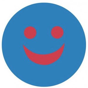 úszódeszka matuska dena emoji kickboard kék