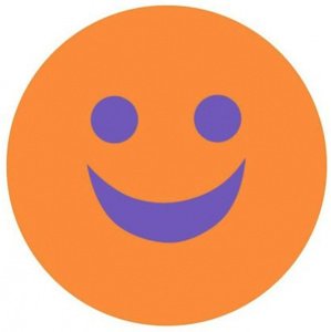 úszódeszka matuska dena emoji kickboard narancssárga
