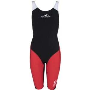 Női verseny úszódressz aquafeel n2k openback i-nov racing black/red