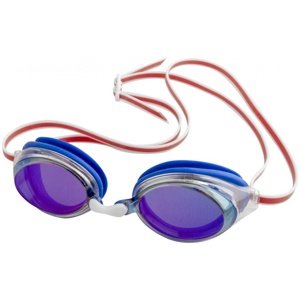 úszószemüveg finis ripple goggles mirror kék/piros