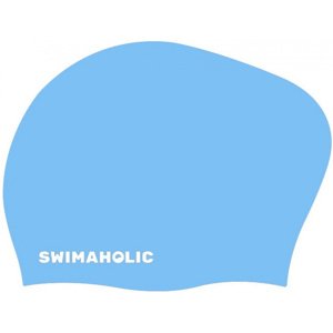 úszósapka hosszú hajra swimaholic long hair cap világos kék