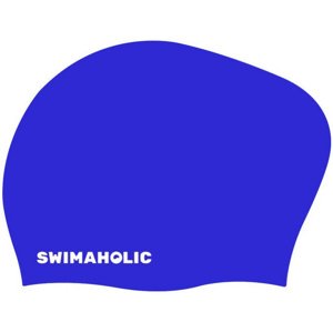 úszósapka hosszú hajra swimaholic long hair cap kék