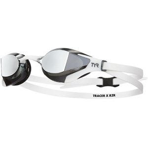 úszószemüveg tyr tracer-x rzr mirrored racing fehér/fekete