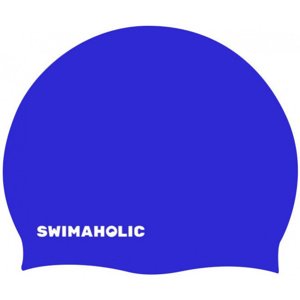 úszósapka swimaholic seamless cap kék
