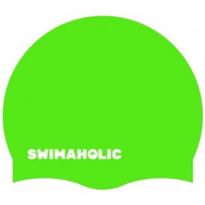 Gyermek úszósapka swimaholic classic cap junior zöld