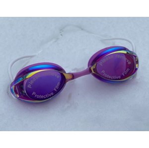 úszószemüveg borntoswim freedom mirror swimming goggles lila