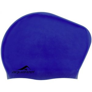 úszósapka hosszú hajra aquafeel long hair cap kék