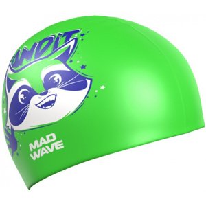 Mad wave bandit swim cap junior zöld